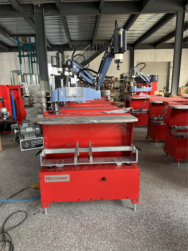 Rim Straightener Machine HT60 Valve Seat Boring Machine LD2000 and Cylinder Head Spring Disassembly and Assembly Machine LD1300 Delivered